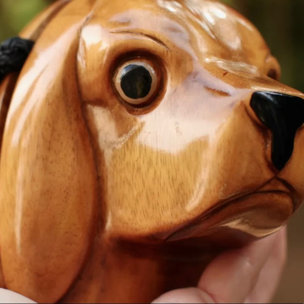 Timmy Woods signed dachshund purse